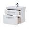 Тумба под раковину Dreja Q Max 60 77.0003W подвесная, Белый глянец 77.0003W