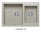 Кухонная мойка Polygran Brig-772 №14 621473 Серая 621473 - фото 444372