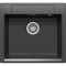 Кухонная мойка Polygran Argo-560 №16 575806, Черная 575806 - фото 444708