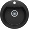 Кухонная мойка Polygran Atol-460 №16 678897, Черная 678897 - фото 444732
