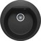 Кухонная мойка Polygran Atol-520 №16 627444, Черная 627444 - фото 444746