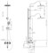 Душевая система ESKO со смесителем бронза (ST300 Bronze) ST300 Bronze