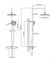 Душевая система ESKO c термостатом (STT5054) STT5054