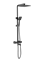 Душевая система ESKO Singapore black с термостатом (STT5054 BL) STT5054 BL - фото 446474