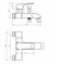 Смеситель для ванны и душа ESKO DUBLIN (DB 54) DB 54