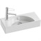 Раковина Jacob Delafon Odeon Rive Gauche 50 L EGO112-55-00 Белая EGO112-55-00 - фото 448133