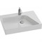Раковина Jacob Delafon Rythmik pure 65 L EVN112-00 Белая EVN112-00 - фото 448725