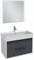 Тумба под раковину Jacob Delafon Vivienne 80 EB1584-N18-S40 подвесная Белая Серая EB1584-N18-S40