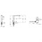Смеситель для раковины Jacob Delafon Composed E73159-CP Хром E73159-CP