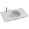 Раковина Jacob Delafon Odeon Rive Gauche 80 EXAW112-Z-00 Белая EXAW112-Z-00 - фото 451455
