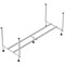Каркас для ванны Jacob Delafon Ove 170x70 E6D305RU-NF Серый E6D305RU-NF - фото 453189