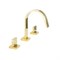 Смеситель для раковины Cezares UNIKA-BLS2-03/24-W0 Золото UNIKA-BLS2-03/24-W0
