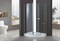 Душевой уголок Cezares Elena W-RH-1 120x90 L профиль Хром стекло прозрачное ELENA-W-RH-1-120/90-C-Cr-L - фото 457358