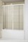 Шторка на ванну Cezares Relax 160x145 RELAX-VF-2-160/145-C-Bi профиль Жемчужно-серый стекло прозрачное RELAX-VF-2-160/145-C-Bi - фото 457667