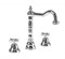 Смеситель для раковины Cezares Golf GOLF-BLS2-01 Хром GOLF-BLS2-01 - фото 457985