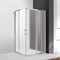 Душевой уголок Cezares Molveno AH-21 110х90 MOLVENO-AH-21-90+20-C-Cr-IV профиль Хром стекло прозрачное MOLVENO-AH-21-90+20-C-Cr-IV