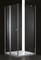 Душевой уголок Cezares Elena W-A-12 100x100 L профиль Хром стекло рифленое ELENA-W-A-12-100-P-Cr-L - фото 460468