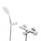Смеситель для ванны Cezares LEAF-VD-NOP Черный матовый LEAF-VD-NOP - фото 461361