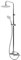 Душевая система Cezares LEAF-CVDA-23-01 Хром LEAF-CVDA-23-01 - фото 461493