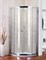 Душевой уголок Cezares Pratico R-2 90x90 PRATICO-R-2-90-P-Cr профиль Хром стекло рифленое PRATICO-R-2-90-P-Cr - фото 463050