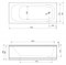 Акриловая ванна Cezares Eco 170x70 ECO-170-70-41 без гидромассажа ECO-170-70-41