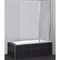 Шторка на ванну BelBagno Sela V-11 120 профиль Хром стекло прозрачное SELA-V-11-120/140-C-Cr - фото 466994