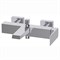 Смеситель для ванны BelBagno Arlie ARL-VASM-CRM Хром ARL-VASM-CRM - фото 466999