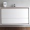 Тумба под раковину BelBagno Gloria 100 BB1000ODC/TL подвесная Tortora Lucido BB1000ODC/TL - фото 467013