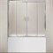 Шторка на ванну BelBagno UNO-VF-2-150/145-P-Cr профиль Хром стекло рифленое UNO-VF-2-150/145-P-Cr - фото 467927