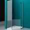 Душевой уголок BelBagno Kraft 90х90 KRAFT-P-1-90-C-Cr-R профиль Хром стекло прозрачное KRAFT-P-1-90-C-Cr-R - фото 468561