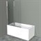Шторка на ванну BelBagno UNO-V-2-100/150-C-Cr профиль Хром стекло прозрачное UNO-V-2-100/150-C-Cr - фото 468735