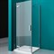 Душевой уголок BelBagno Kraft 120х100 KRAFT-AH-12-120/100-C-Cr-L профиль Хром стекло прозрачное - фото 469318