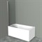 Шторка на ванну BelBagno UNO-V-1-75/150-C-Cr профиль Хром стекло прозрачное UNO-V-1-75/150-C-Cr - фото 469403