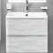 Тумба под раковину BelBagno ALBANO-600-2C-SO-RVB подвесная Rovere Vintage Bianco ALBANO-600-2C-SO-RVB - фото 470675