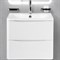 Тумба под раковину BelBagno ACQUA-600-2C-SO-BL подвесная Bianco Lucido ACQUA-600-2C-SO-BL - фото 470680