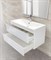 Раковина BelBagno BB800/455-LV-MR-ALR Белая BB800/455-LV-MR-ALR