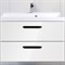 Тумба под раковину BelBagno Aurora 80 AURORA-800-2C-SO-BL подвесная Bianco Lucido AURORA-800-2C-SO-BL - фото 471269