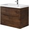 Тумба под раковину BelBagno Marino 90 MARINO-H60-900-2C-SO-RW-P подвесная Rovere Moro MARINO-H60-900-2C-SO-RW-P - фото 471456