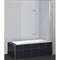 Шторка на ванну BelBagno Sela V-21 120 профиль Хром стекло прозрачное SELA-V-21-120/140-C-Cr - фото 471663