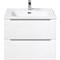 Тумба под раковину BelBagno ETNA 39-600/390-2C-SO-BL-P подвесная Bianco Lucido ETNA39-600/390-2C-SO-BL-P - фото 472001
