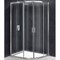 Душевой уголок BelBagno Uno 100х80 UNO-195-RH-2-100/80-C-Cr профиль Хром стекло прозрачное UNO-195-RH-2-100/80-C-Cr - фото 472359