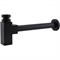 Сифон для раковины BelBagno BB-SMQ2-NERO Черный матовый BB-SMQ2-NERO - фото 472527