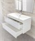 Тумба под раковину BelBagno ALBANO-800-2C-SO-BL подвесная Bianco Lucido ALBANO-800-2C-SO-BL