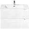 Тумба под раковину BelBagno ETNA 39-700/390-2C-SO-BL-P подвесная Bianco Lucido ETNA39-700/390-2C-SO-BL-P - фото 472650