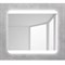 Зеркало BelBagno SPC-CEZ 80 с кнопочным выключателем с подсветкой SPC-CEZ-800-700-LED-BTN - фото 472800