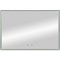 Зеркало Art&Max Arezzo AM-Are-1200-800-DS-FC-H-Nero с подсветкой с сенсорным выключателем Черное AM-Are-1200-800-DS-FC-H-Nero - фото 473536