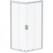 Душевой уголок Damixa Skyline 90x90 DX35WG-403-090MT профиль Хром матовый стекло прозрачное DX35WG-403-090MT - фото 475086