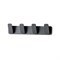 Набор крючков для полотенец Am.Pm Inspire 2.0, черный (A50A35922) - фото 477277