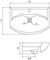 1A1234K0AA010 Набор: 1A123401AA010 Тумба-умывальник Ария 65 Н/ 1WH207782 Раковина Смайл-65 1A1234K0AA010