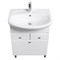 Тумба с раковиной и бельевой корзиной Aquaton Норма 1A0549K1NO010 1A0549K1NO010